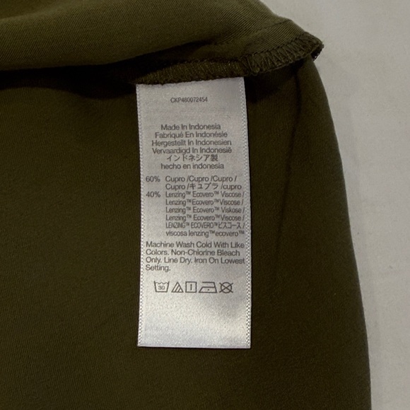 Madewell olive green maxi dress - Picture 9 of 16